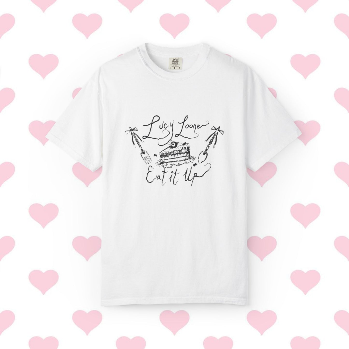 “EAT IT UP” - WHITE T-Shirt