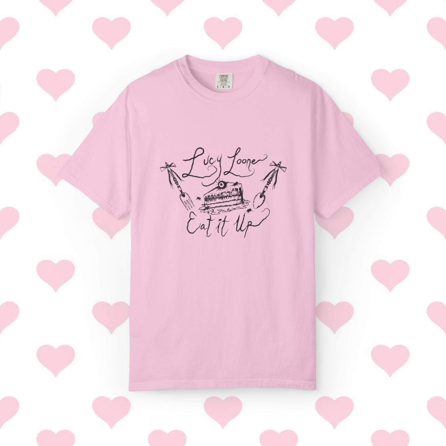 “EAT IT UP” - PINK T-Shirt